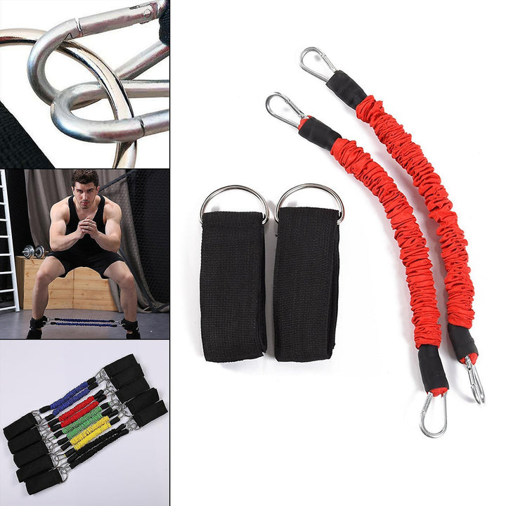 Translation missing: en.Red Resistance Bands Set for Leg Speed &amp; Yoga Training