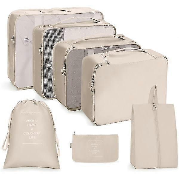 Translation missing: en.7pcs Travel Packing Cubes for Suitcases Travel Organizer Bag Set