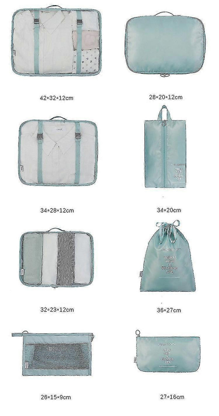 Translation missing: en.Packing Cubes for Travel Luggage Organization - Multipurpose Set
