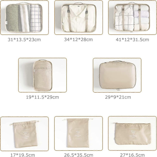 Translation missing: en.Waterproof Travel Packing Cube Suitcase Organizer Bag
