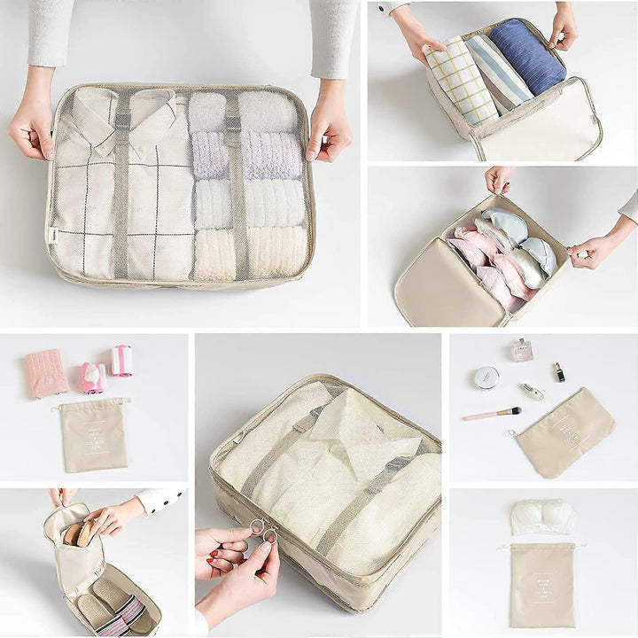 Translation missing: en.Waterproof Travel Packing Cube Suitcase Organizer Bag