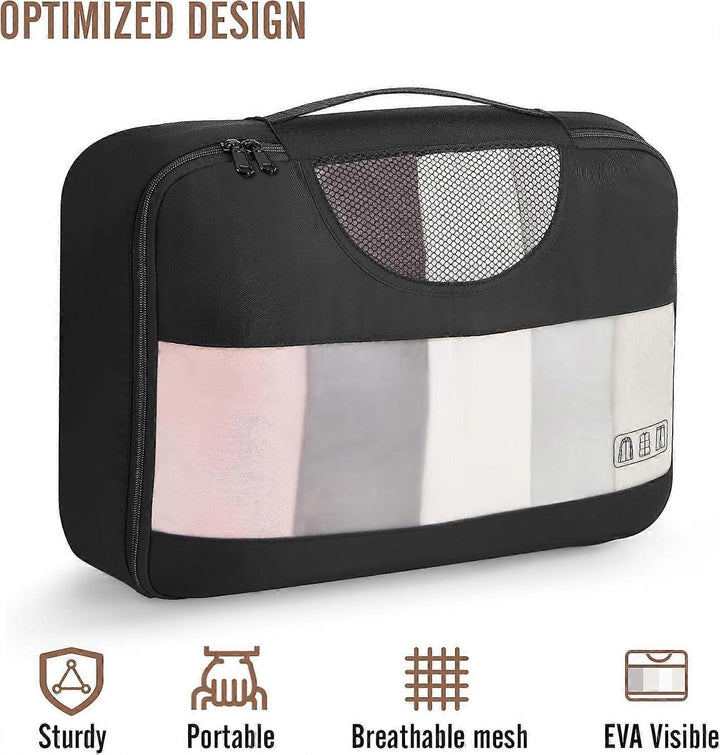 Translation missing: en.8pcs Travel Packing Cubes Set Suitcase Organizer for Travel Essentials