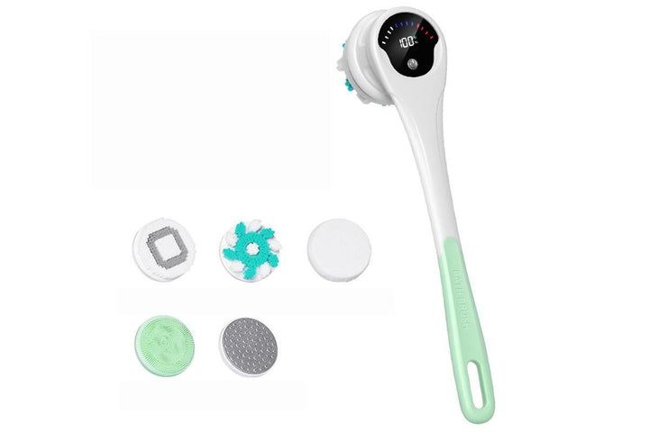 Translation missing: en.Electric Back Scrubber Body Brush Exfoliating Bath Brush for Shower - Green