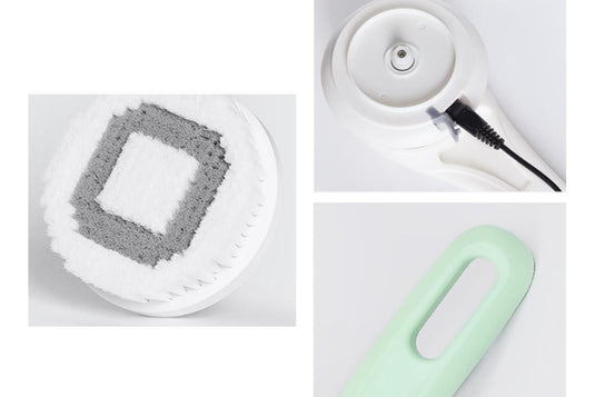 Translation missing: en.Electric Back Scrubber Body Brush Exfoliating Bath Brush for Shower - Green