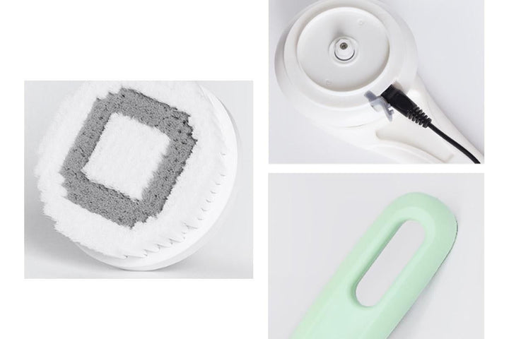 Translation missing: en.Electric Back Scrubber Body Brush Exfoliating Bath Brush for Shower - Green