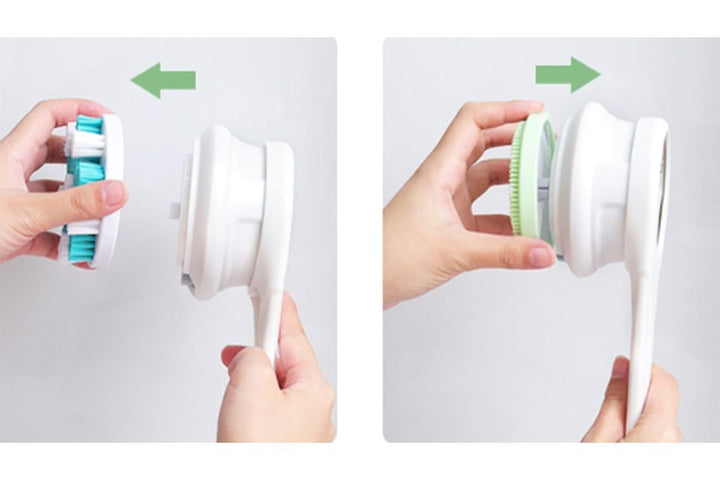Translation missing: en.Electric Back Scrubber Body Brush Exfoliating Bath Brush for Shower - Green