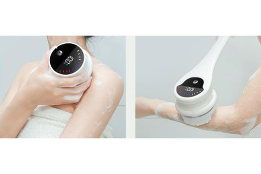 Translation missing: en.Electric Back Scrubber Body Brush Exfoliating Bath Brush for Shower - Gray