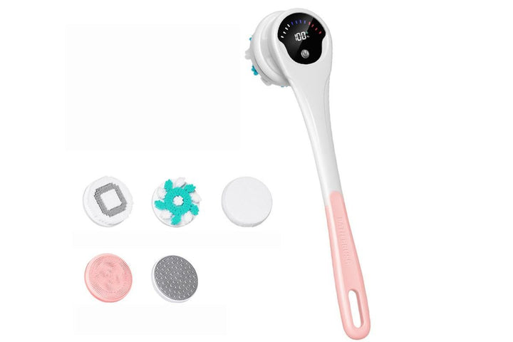 Translation missing: en.Electric Back Scrubber Body Brush Exfoliating Bath Brush for Shower - Pink