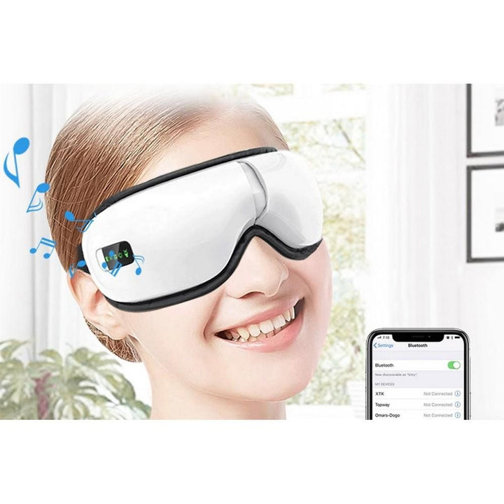 Translation missing: en.Electric Eye Massager Wireless Rechargeable Eye Massage Mask for Relax Dry Eyes Vibration