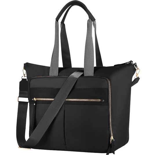 Translation missing: en.Travel Bag - Women's Travel Bag - Sports &amp; Fitness Bag - Yoga Bag - Sports Bag - Carry-On Luggage - Waterproof &amp; Durable - 40x21x34 cm - Dry/Wet Separation Luggage - Weekend Bag - black