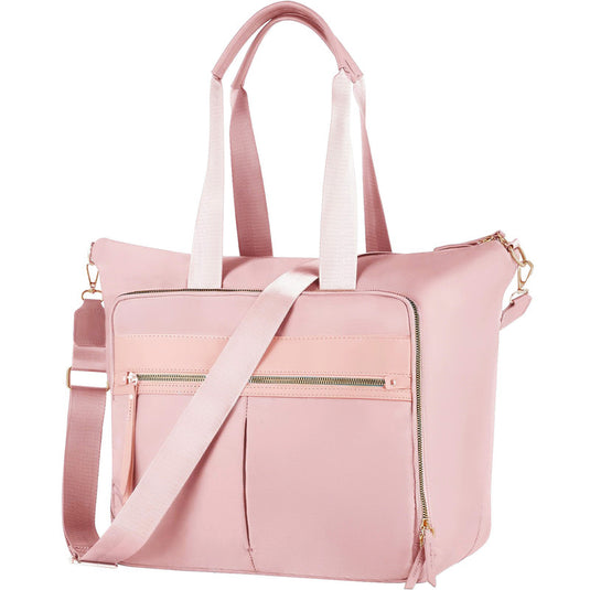 Translation missing: en.Travel Bag - Women's Travel Bag - Sports &amp; Fitness Bag - Yoga Bag - Sports Bag - Carry-On Luggage - Waterproof &amp; Durable - 40x21x34 cm - Dry/Wet Separation Luggage - Weekend Bag - Pink