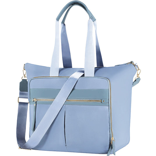 Translation missing: en.Travel Bag - Women's Travel Bag - Sports &amp; Fitness Bag - Yoga Bag - Sports Bag - Carry-On Luggage - Waterproof &amp; Durable - 40x21x34 cm - Dry/Wet Separation Luggage - Weekend Bag - sky blue