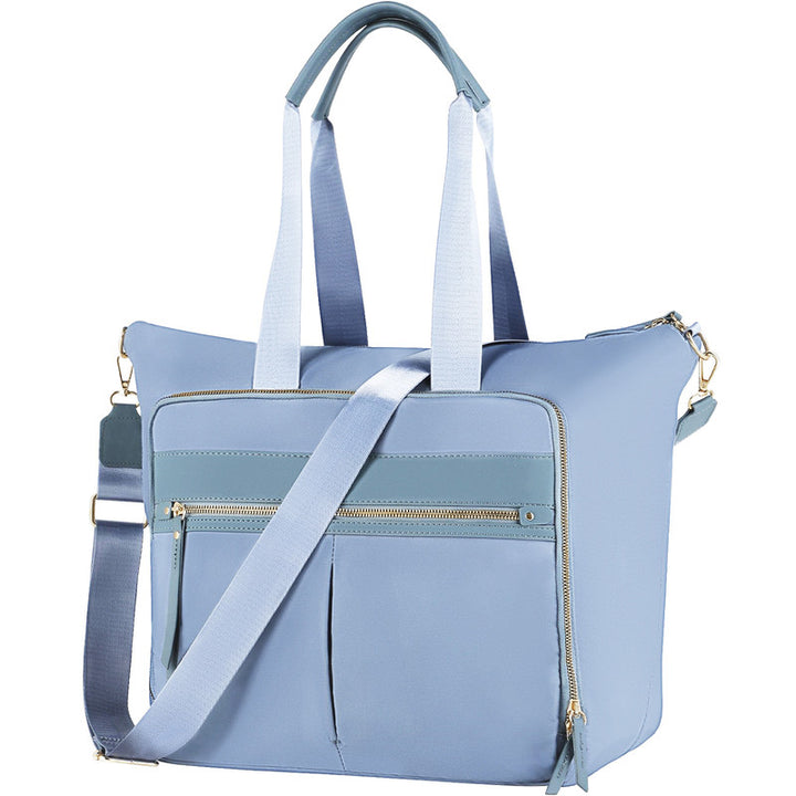 Translation missing: en.Travel Bag - Women's Travel Bag - Sports &amp; Fitness Bag - Yoga Bag - Sports Bag - Carry-On Luggage - Waterproof &amp; Durable - 40x21x34 cm - Dry/Wet Separation Luggage - Weekend Bag - sky blue