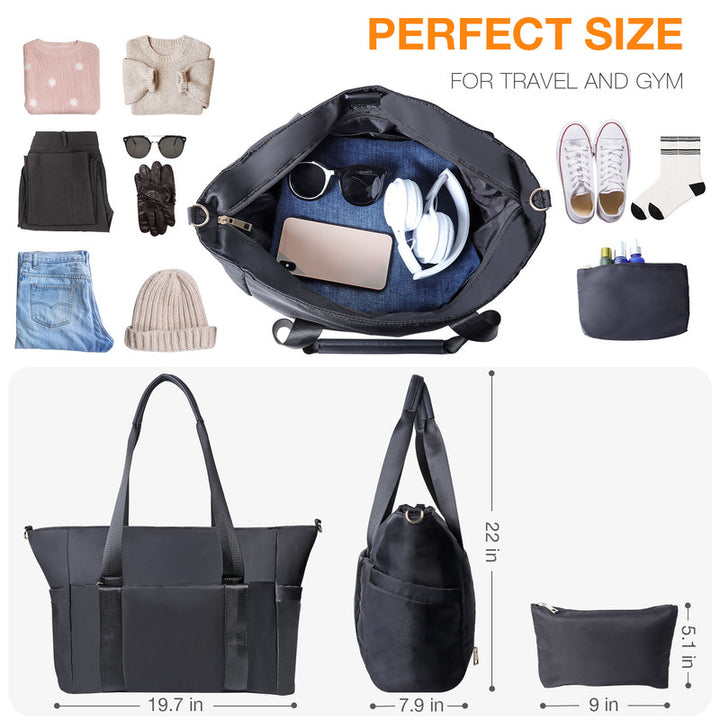 Translation missing: en.Travel Bags-Carry On Bag-Weekender Bags For Women-Duffle Bag For Travel-Gym Bag For Women-Overnight Bag-Hospital Bag For Women Labor Delivery-Gym Bag
