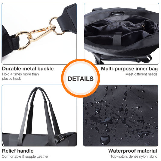 Translation missing: en.Travel Bags-Carry On Bag-Weekender Bags For Women-Duffle Bag For Travel-Gym Bag For Women-Overnight Bag-Hospital Bag For Women Labor Delivery-Gym Bag