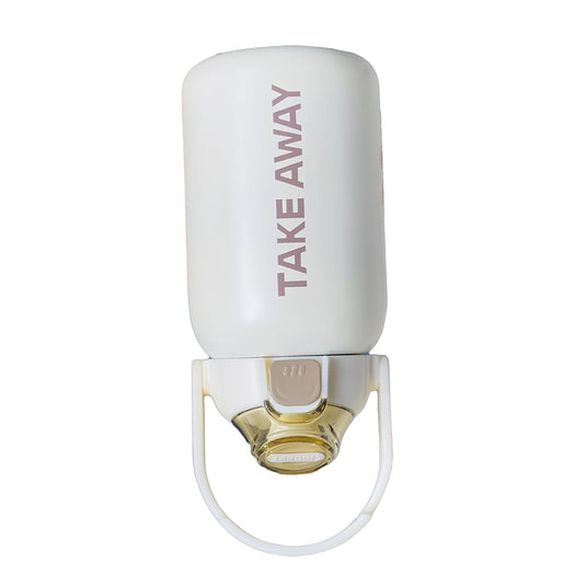 Translation missing: en.850ml Insulated Water Bottle Large Capacity with Bounce Cap Straw Winter Insulated Cup for Outdoor Beige