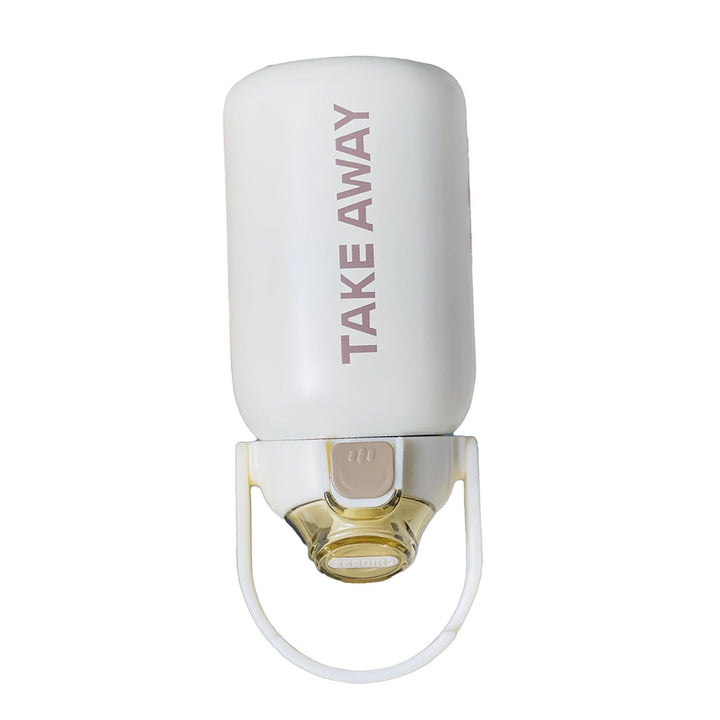 Translation missing: en.850ml Insulated Water Bottle Large Capacity with Bounce Cap Straw Winter Insulated Cup for Outdoor Beige