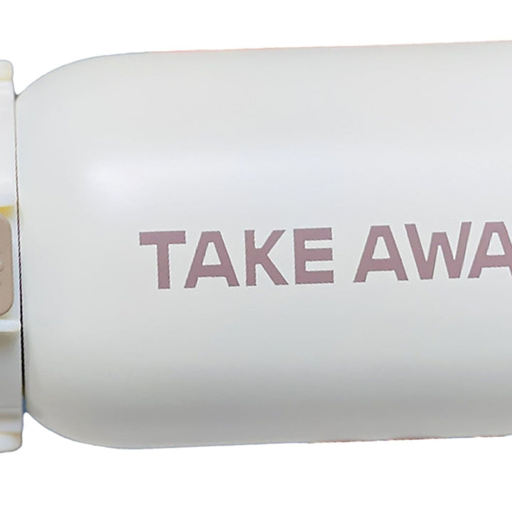 Translation missing: en.850ml Insulated Water Bottle Large Capacity with Bounce Cap Straw Winter Insulated Cup for Outdoor Beige