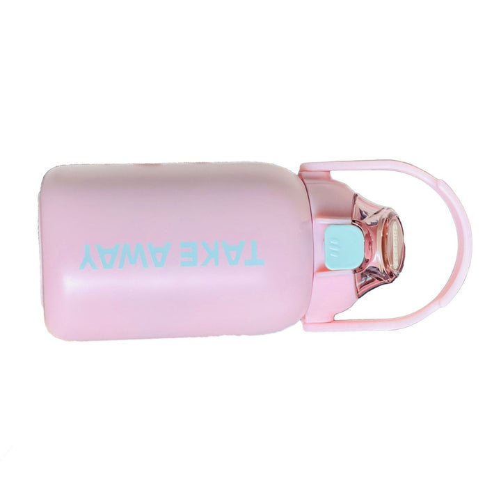 Translation missing: en.850ml Insulated Water Bottle Large Capacity with Bounce Cap Straw Winter Insulated Cup for Outdoor Pink