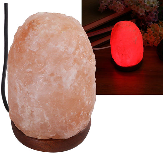 Translation missing: en.Himalayan Salt Lamp Colorful Changing LED Crystal Salt Lamp USB Power Natural Landscape Light
