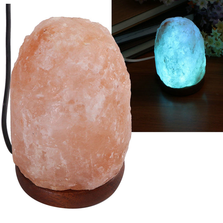 Translation missing: en.Himalayan Salt Lamp Colorful Changing LED Crystal Salt Lamp USB Power Natural Landscape Light