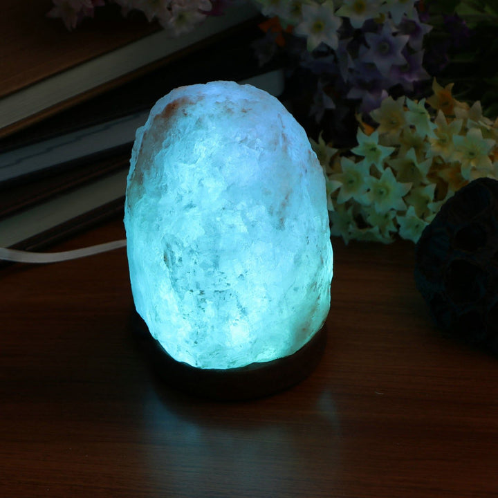 Translation missing: en.Himalayan Salt Lamp Colorful Changing LED Crystal Salt Lamp USB Power Natural Landscape Light