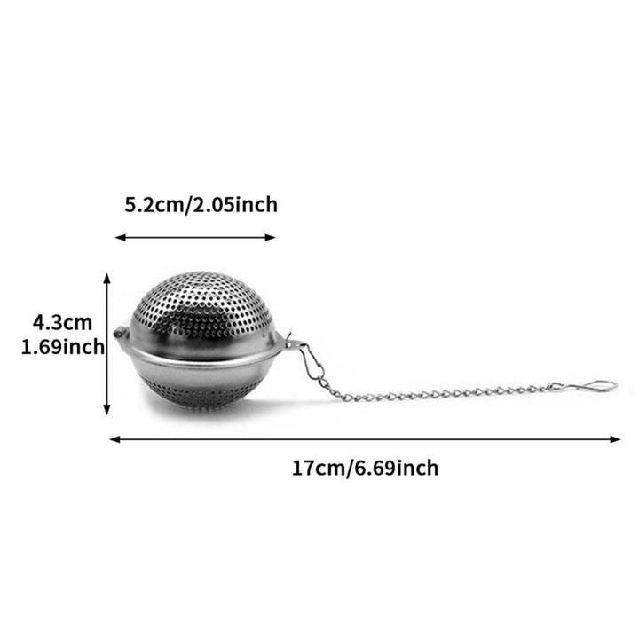 Translation missing: en.5.2CM Tea Infuser Stainless Steel Mesh Tea Ball Infuser Tea Filter for Loose Tea Leaves Spices Seasonings