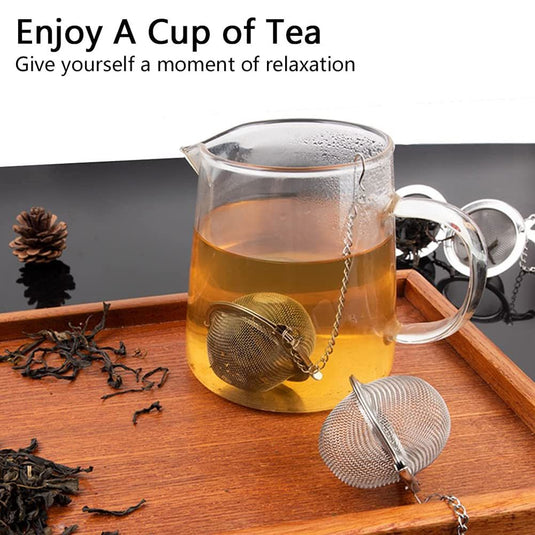Translation missing: en.5.2CM Tea Infuser Stainless Steel Mesh Tea Ball Infuser Tea Filter for Loose Tea Leaves Spices Seasonings