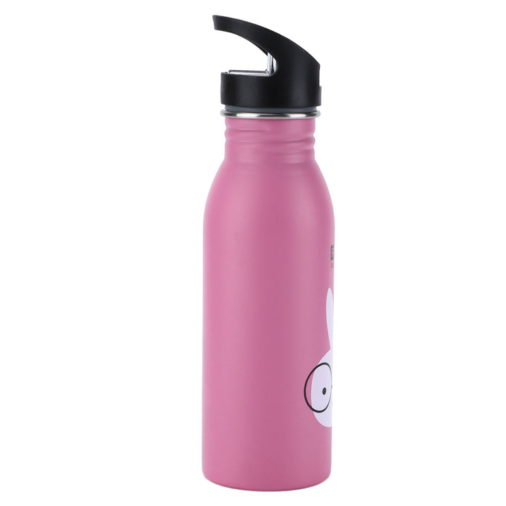 Translation missing: en.Stainless Steel Sport Water Bottle 500ml Cute Vacuum Insulated Water Bottle with Sucking Mouth for Outdoor SportsPink Bunny