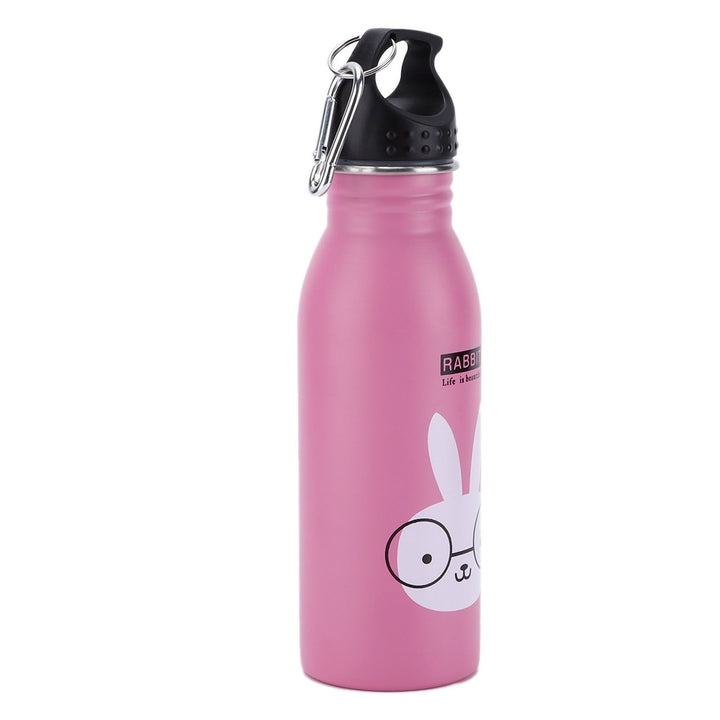 Translation missing: en.K601 Cute Cartoon Water Bottle Insulated Vacumm Stainless Steel Sport Water Bottle for KidPink Rabbit