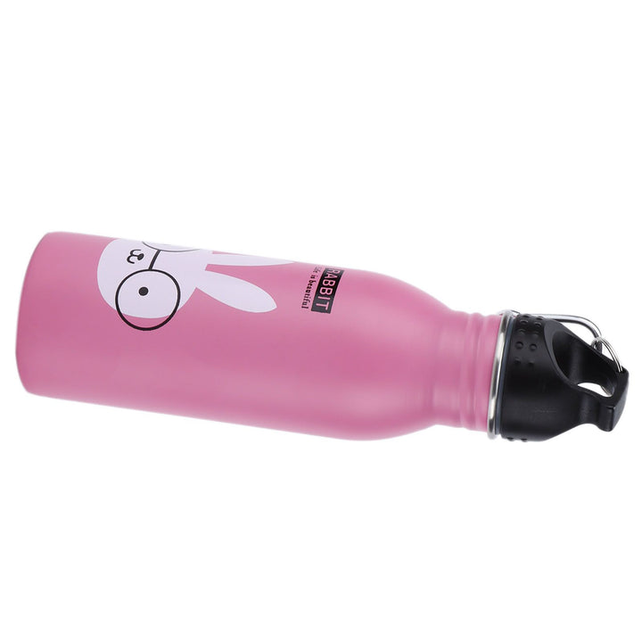 Translation missing: en.K601 Cute Cartoon Water Bottle Insulated Vacumm Stainless Steel Sport Water Bottle for KidPink Rabbit