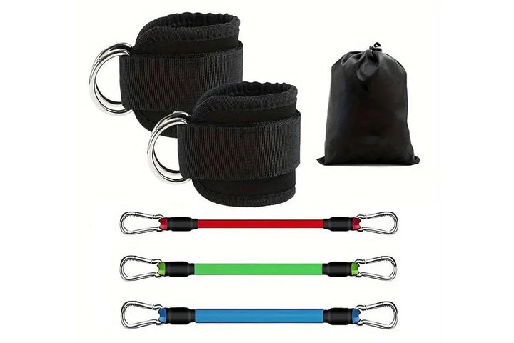 Translation missing: en.6Pcs Ankle Resistance Bands Ankle Bands for Working Out with Cuffs Resistance Bands -Mixed Color