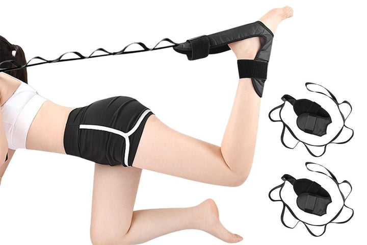 Translation missing: en.2Pcs Multi-Loop Stretch Strap Yoga Straps For Stretching Yoga Flexibility Stretch Band Gradient Fitness Stretching Strap