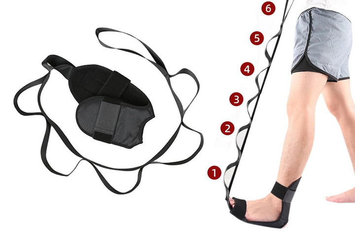 Translation missing: en.2Pcs Multi-Loop Stretch Strap Yoga Straps For Stretching Yoga Flexibility Stretch Band Gradient Fitness Stretching Strap