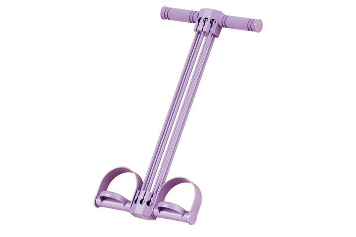Translation missing: en.Pedal Resistance Band with Handles Adjustable Detachable Multifunction Pedal Resistance Band for Abs Arms Waist Legs Home Fitness - Purple
