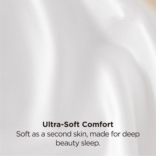 Translation missing: en.Silk Pillowcase for Hair and Skin Mulberry Silk Pillowcase Soft Breathable Smooth Both Sided Natural Silk Pillowcase with Envelope pocket Beauty Sleep Silk Pillow Case for Gift (2 Pack, Standard, White)