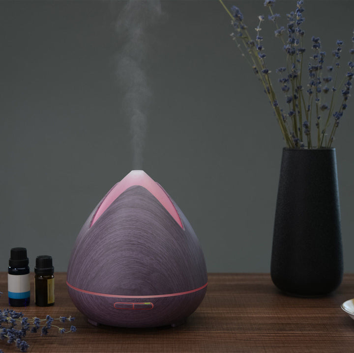 Translation missing: en.Essential Oils Ultrasonic Aromatherapy Diffuser Air Humidifier Purify 400ML - Violet