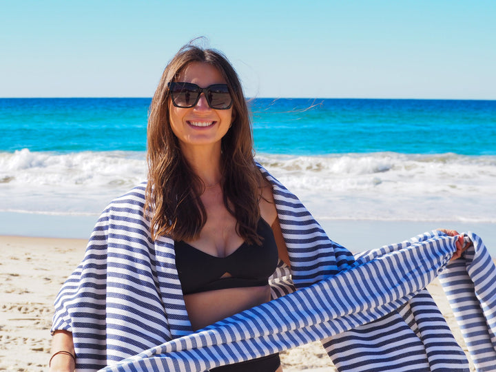 Translation missing: en.PORTSEA TURKISH COTTON TOWEL - DENIM