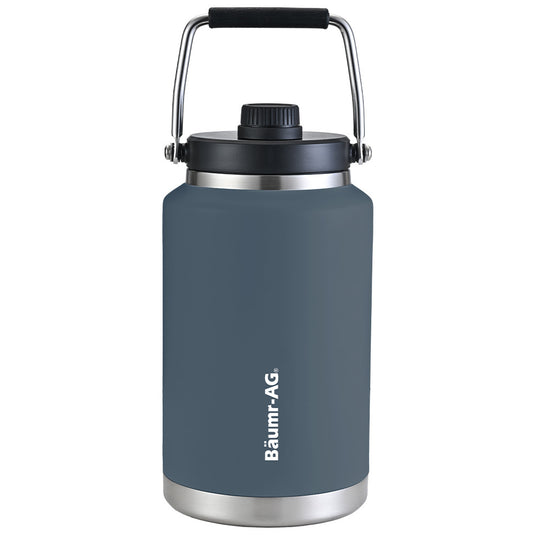 Translation missing: en.Baumr-AG 3.8L Double Wall Insulated Stainless Steel Water Bottle, Drink Jug with Handle, Blue