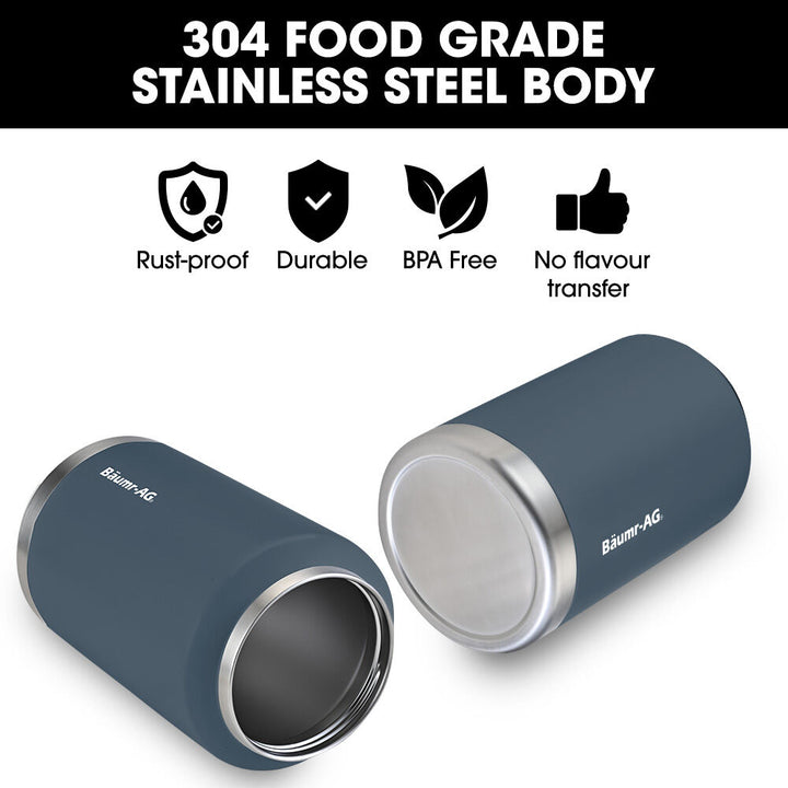Translation missing: en.Baumr-AG 3.8L Double Wall Insulated Stainless Steel Water Bottle, Drink Jug with Handle, Blue