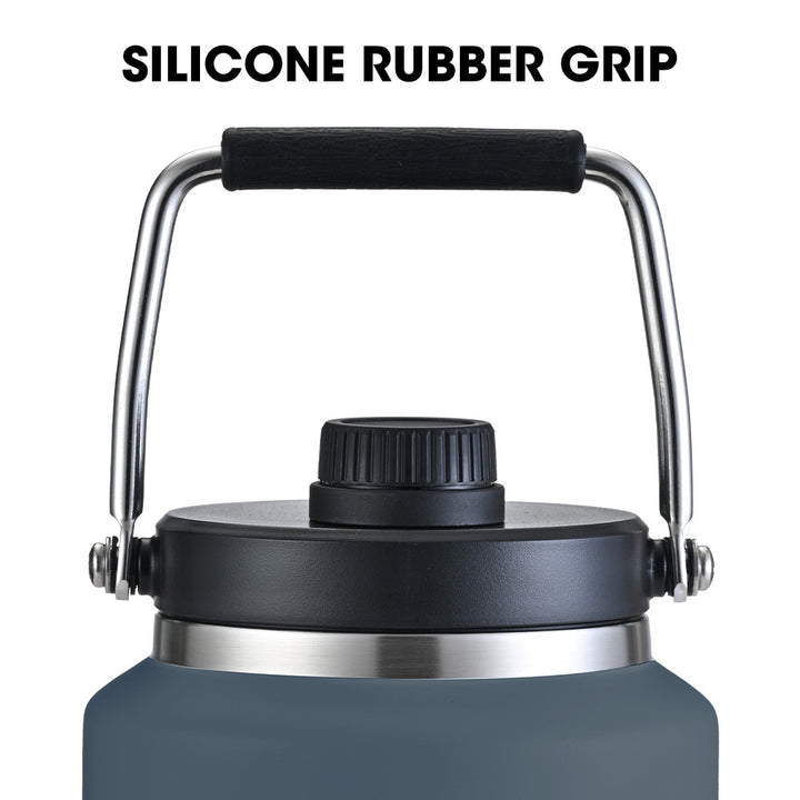 Translation missing: en.Baumr-AG 3.8L Double Wall Insulated Stainless Steel Water Bottle, Drink Jug with Handle, Blue