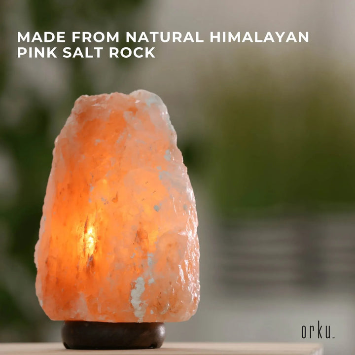 Translation missing: en.12V 12W 2-3 Kgs Himalayan Pink Salt Lamp Natural Rock Crystal Light Bulb On/Off