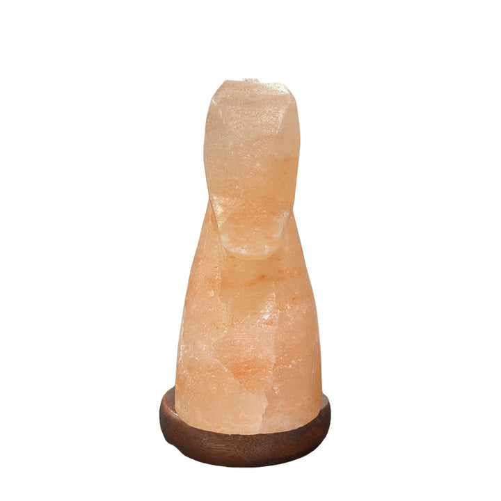 Translation missing: en.12V 12W Horse Himalayan Pink Salt Lamp Carved Knight Rock Crystal Light Bulb On/Off