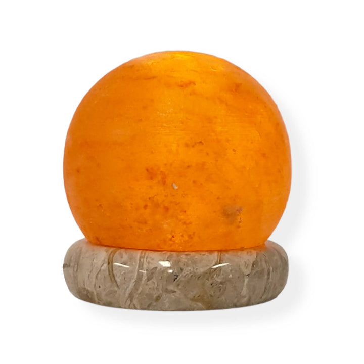 Translation missing: en.USB Colour Changing Salt Himalayan Lamp - Ball Sphere Shape Pink Rock LED Light