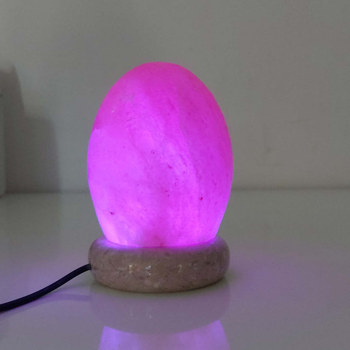 Translation missing: en.USB Colour Changing Egg Shape Himalayan Pink Salt Lamp Color Change LED Light