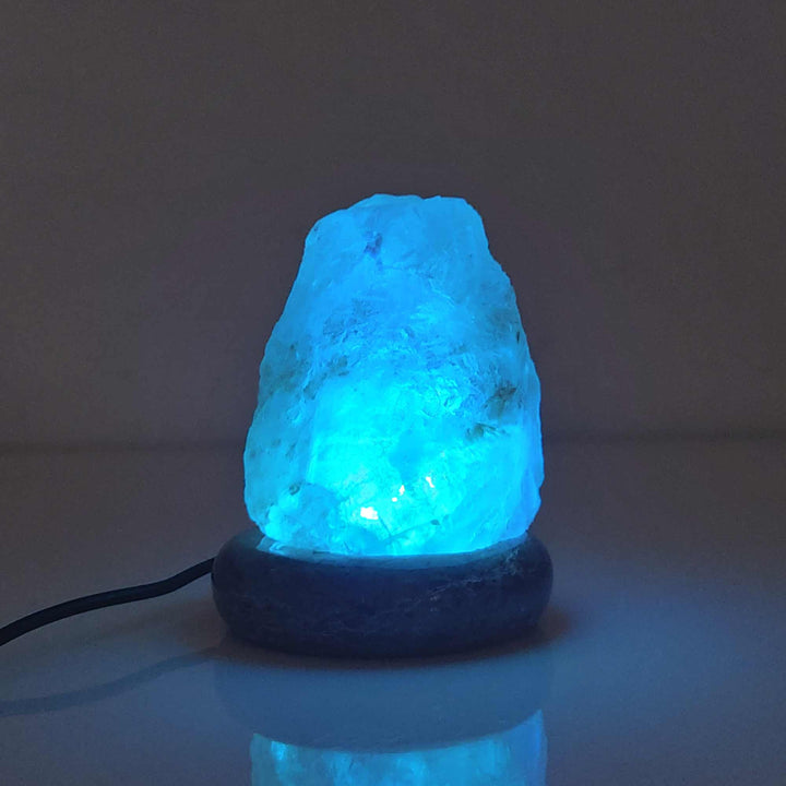 Translation missing: en.USB Colour Changing Salt Himalayan Lamp - Natural Shape Pink Rock LED Light