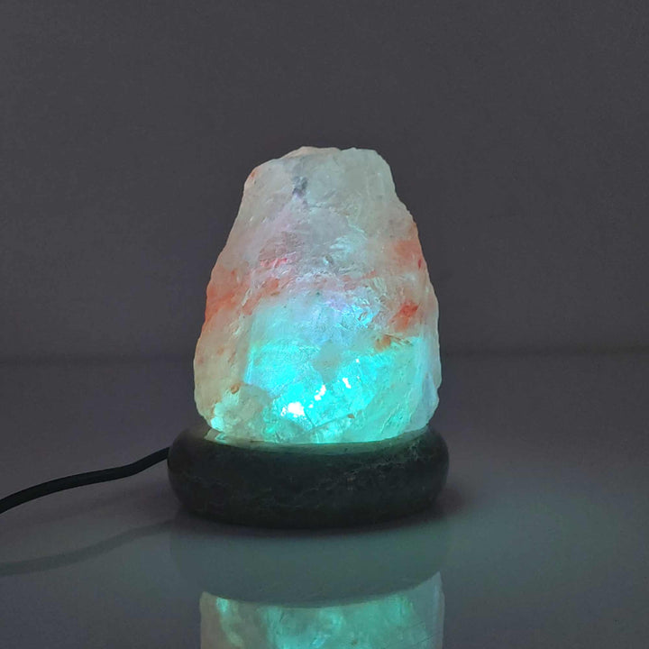 Translation missing: en.USB Colour Changing Salt Himalayan Lamp - Natural Shape Pink Rock LED Light