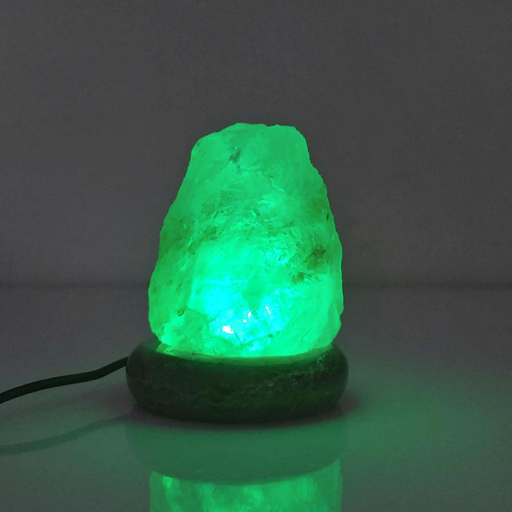 Translation missing: en.USB Colour Changing Salt Himalayan Lamp - Natural Shape Pink Rock LED Light