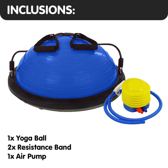 Translation missing: en.Powertrain Fitness Yoga Ball Home Gym Workout Balance Trainer Blue