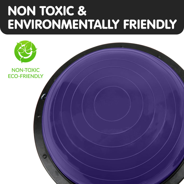 Translation missing: en.Powertrain Fitness Yoga Ball Home Gym Workout Balance Trainer Purple